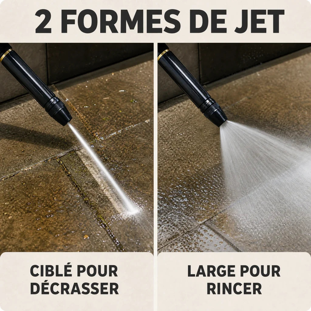 JetForge™ High-Pressure Garden Cleaning Wand