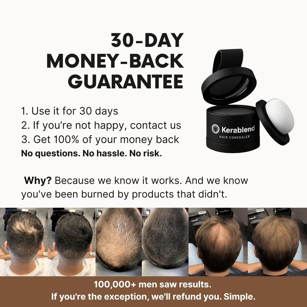 1+1 FREE | Kerablend™ Mineral Hair Concealer | Instant Confidence in 60 Seconds