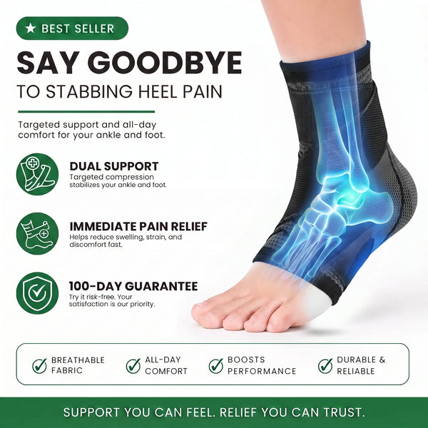 AnkleFlex™ Adjustable Compression Support Sleeve