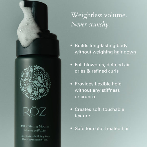 HydraSilk™ Hydrating Flexible Hold Styling Mousse