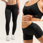 Flat belly set | Charcoal