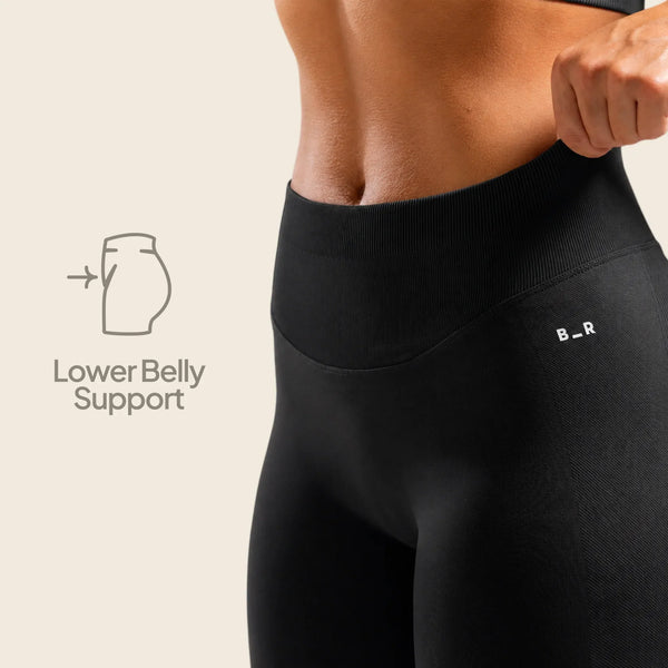 Flat belly set - Charcoal