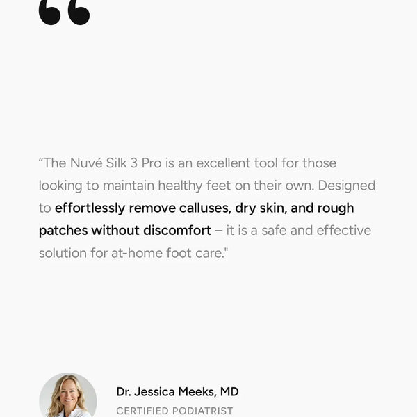 Nuvé™ Silk Pro | Smooth Feet in Minutes