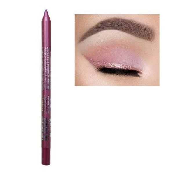 WaterproofEyeliner | Long-lasting, waterproof eye and lipstick, 12-piece set