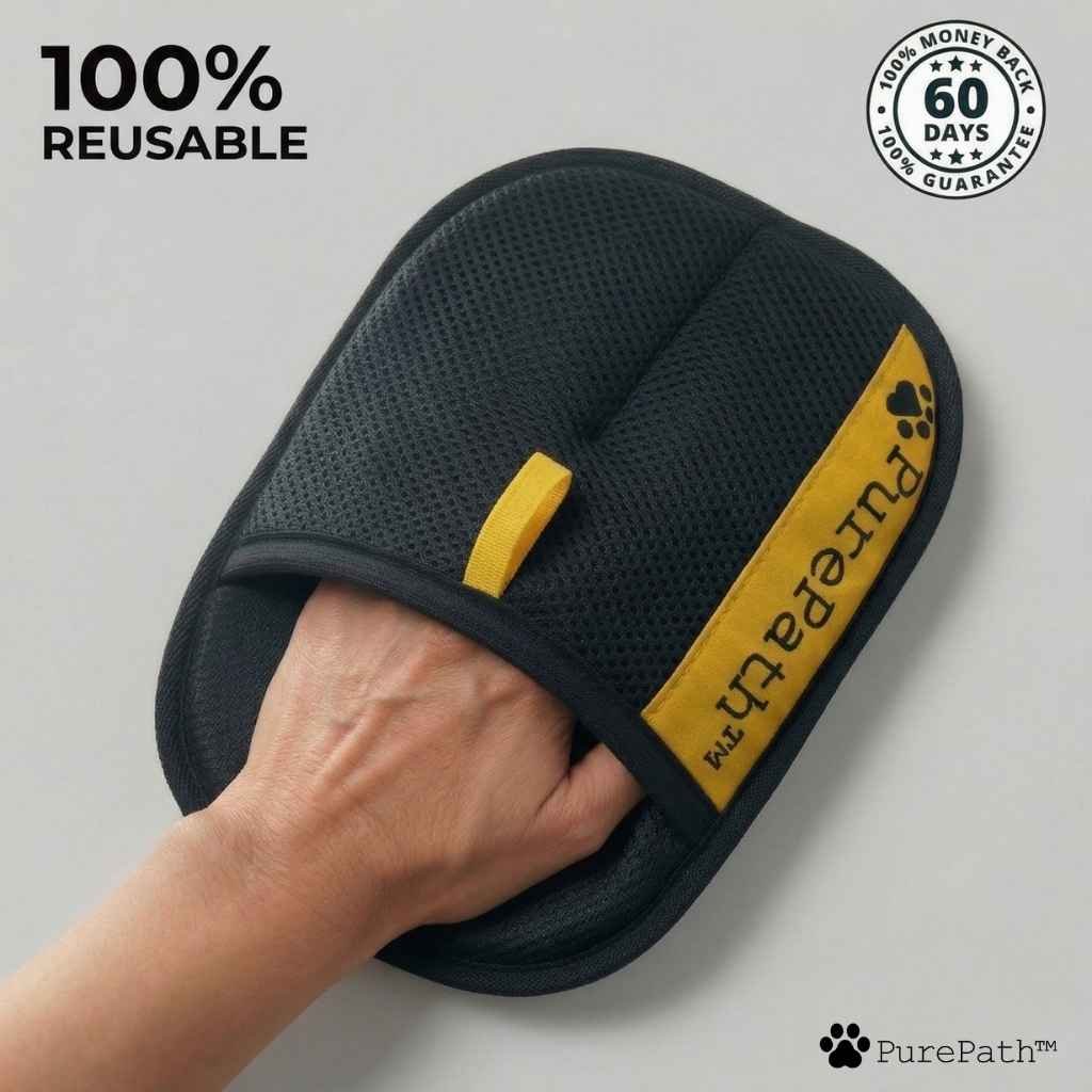 Furvello™ Pet Hair Removal Glove | Effortless Clean & Reusable Comfort