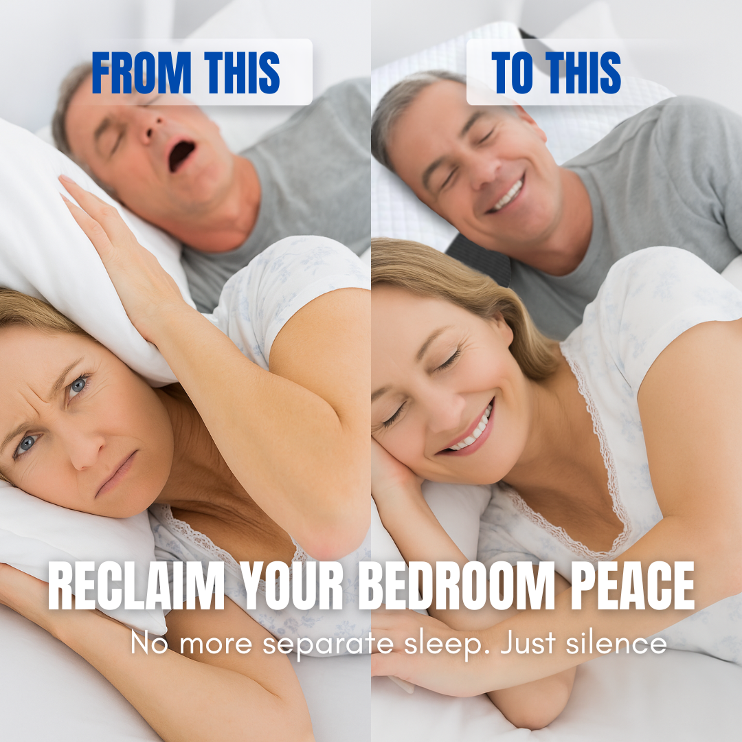 Snore Relief Pillow Helps Reduce Snoring Naturally