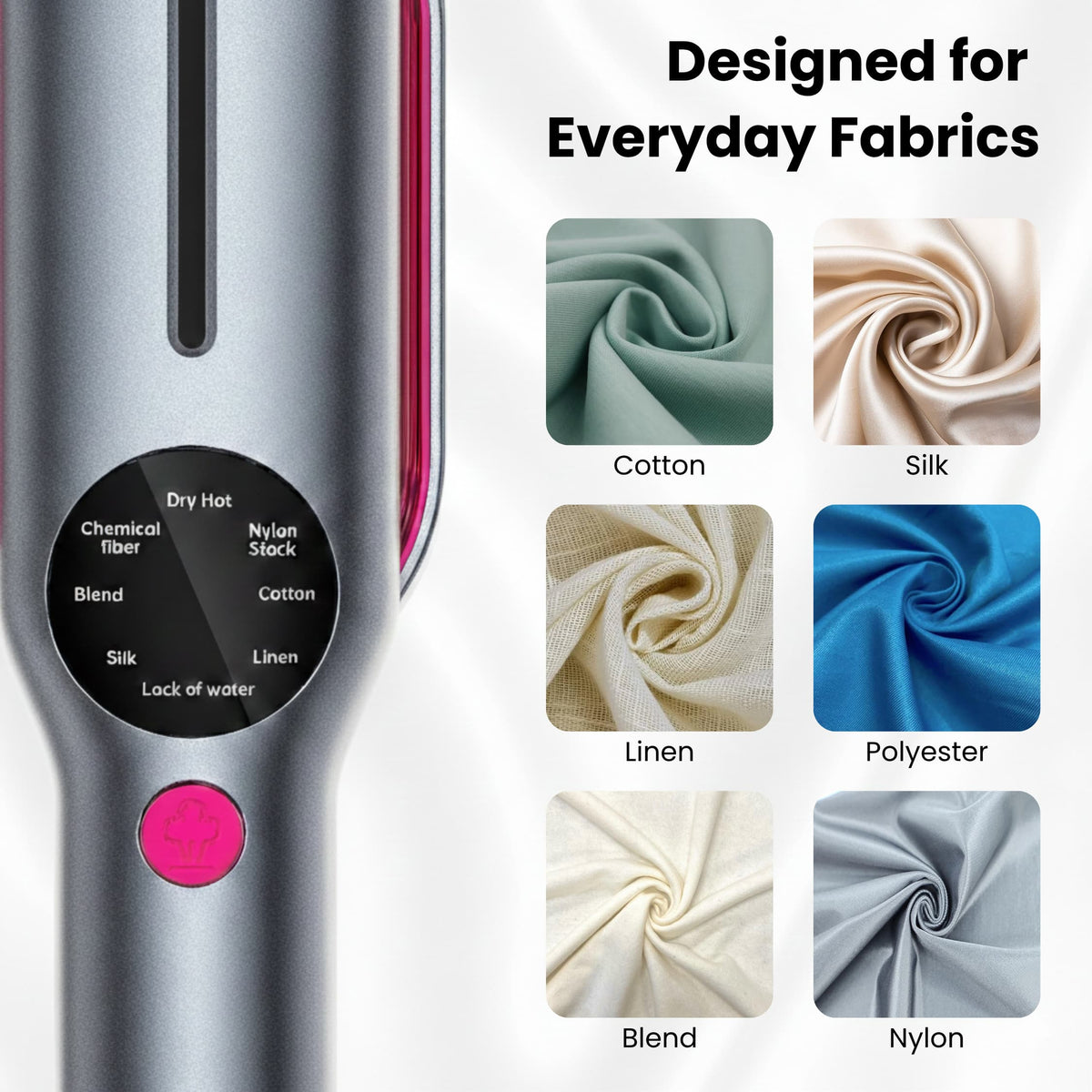 RosyIron™ SteamerPro 2-in-1 Steamer & Iron