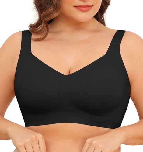 JellyLuxe™ Seamless Full-Coverage Wireless Lift Bra