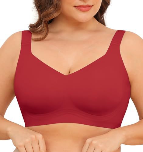JellyLuxe™ Seamless Full-Coverage Wireless Lift Bra