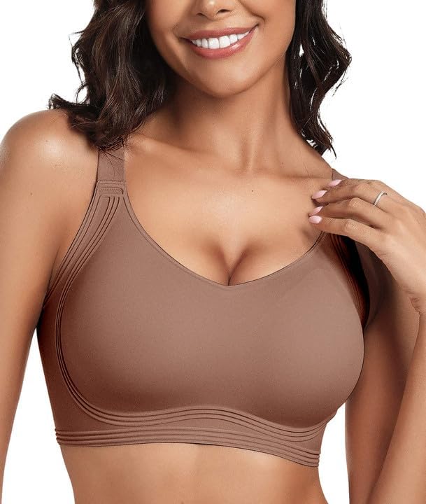 JellyLuxe™ Seamless Full-Coverage Wireless Lift Bra