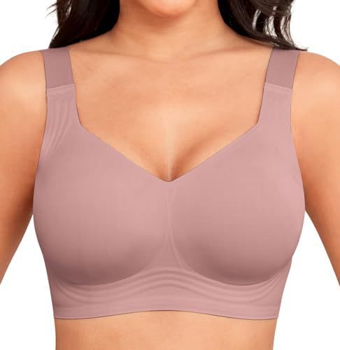 JellyLuxe™ Seamless Full-Coverage Wireless Lift Bra