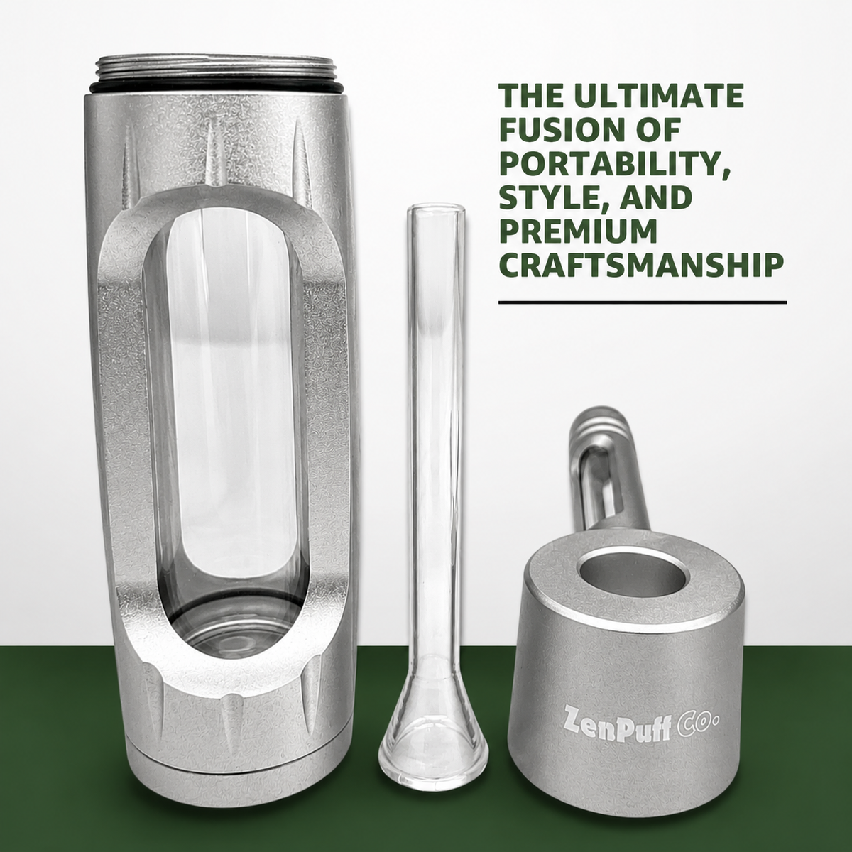ZenPuff Premium Water Bottle Keeps Drinks Pure Everywhere