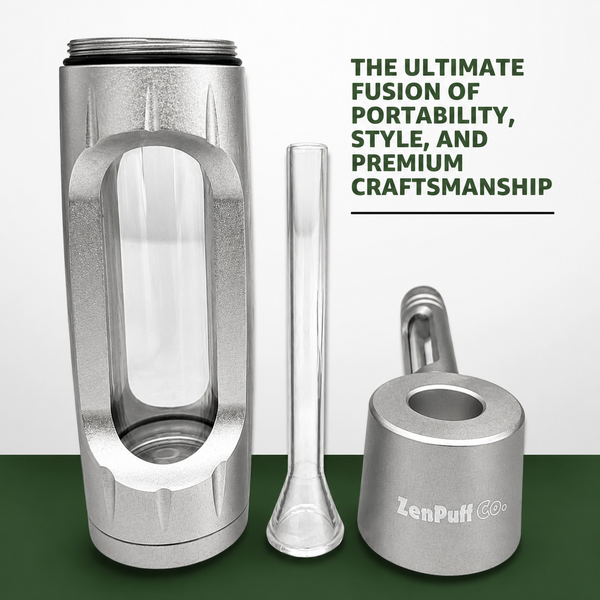 ZenPuff Premium Water Bottle Keeps Drinks Pure Everywhere