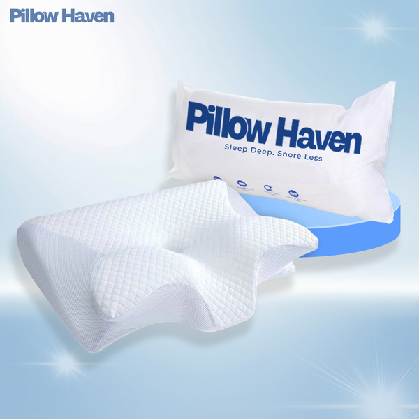 Snore Relief Pillow Helps Reduce Snoring Naturally