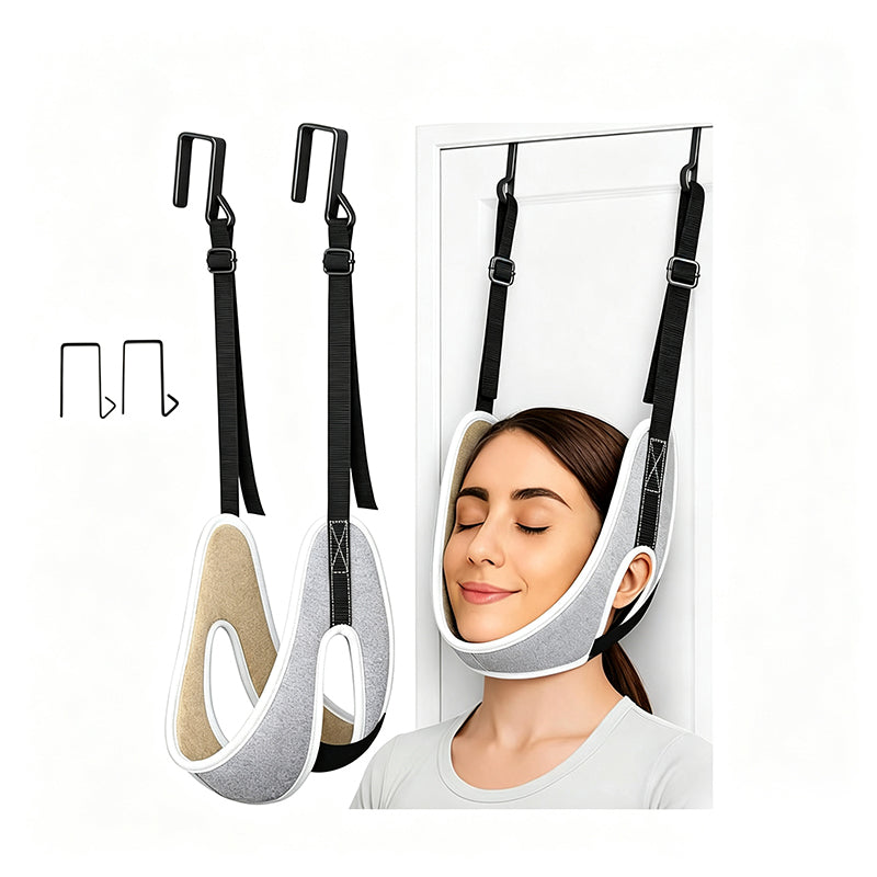 NeckEase™ Adjustable Over-Door Cervical Traction Support