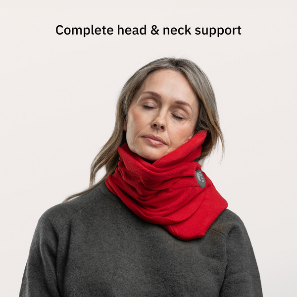 NeckNest™ Ergonomic Travel Support Pillow