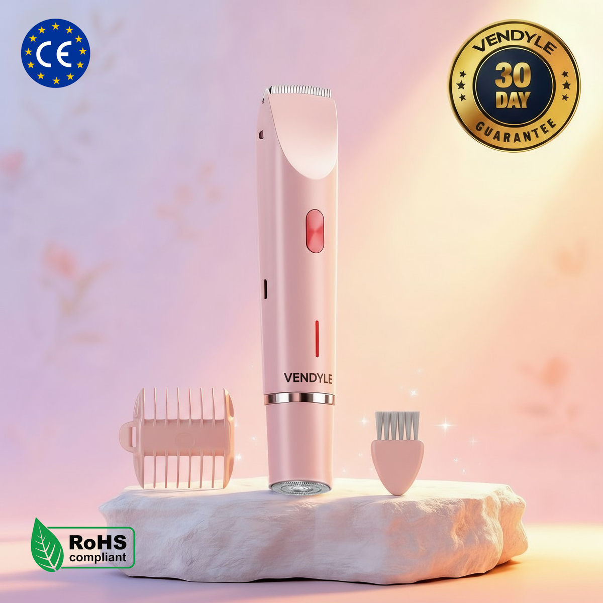 Vendyle 2-in-1 Body Razor for Smooth, Irritation-Free Shaving
