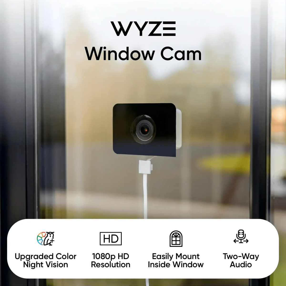 Wyze Window Cam Delivers Clear Window Security Effortlessly
