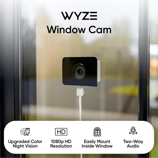 Wyze Window Cam Delivers Clear Window Security Effortlessly