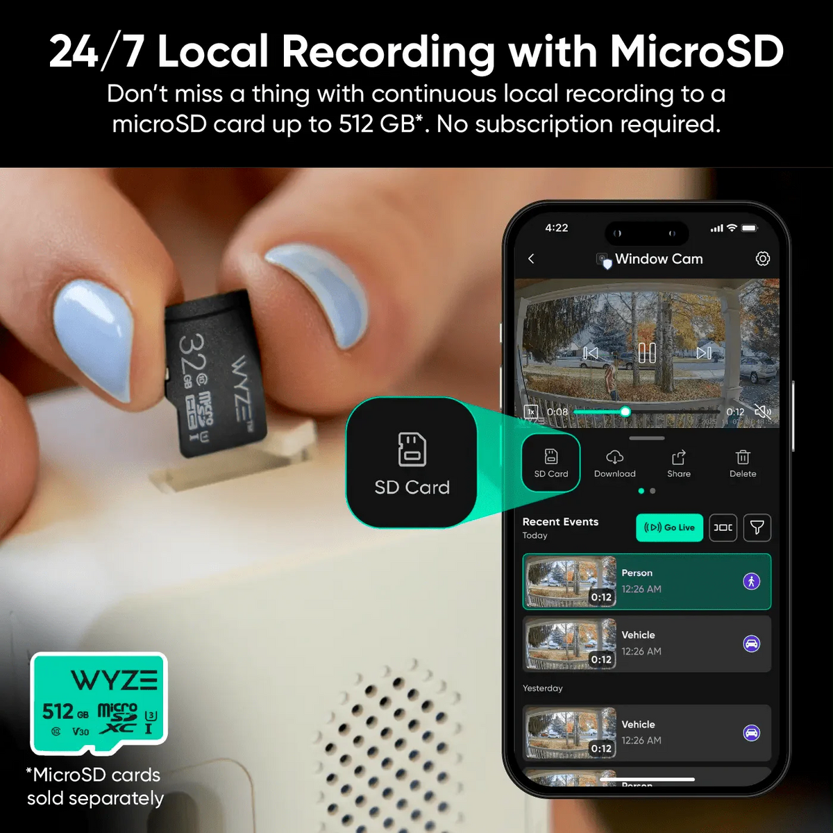 Wyze Window Cam Delivers Clear Window Security Effortlessly