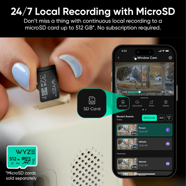 Wyze Window Cam Delivers Clear Window Security Effortlessly